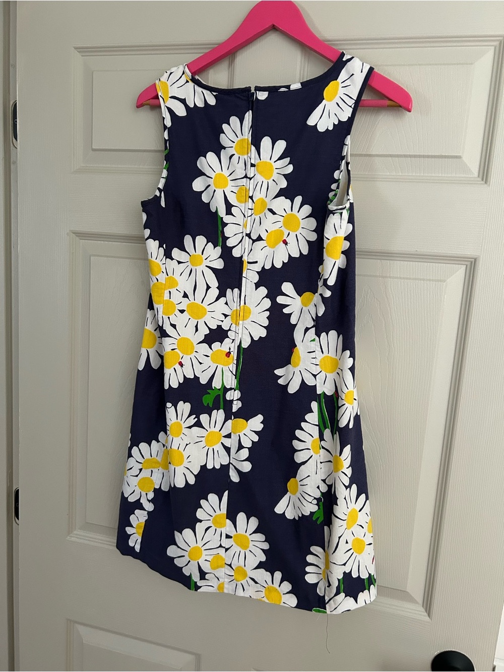Lilly Pulitzer Original Daisy Ladybug Floral Shift Dress Womens Size 6 Garden - Picture 5 of 5